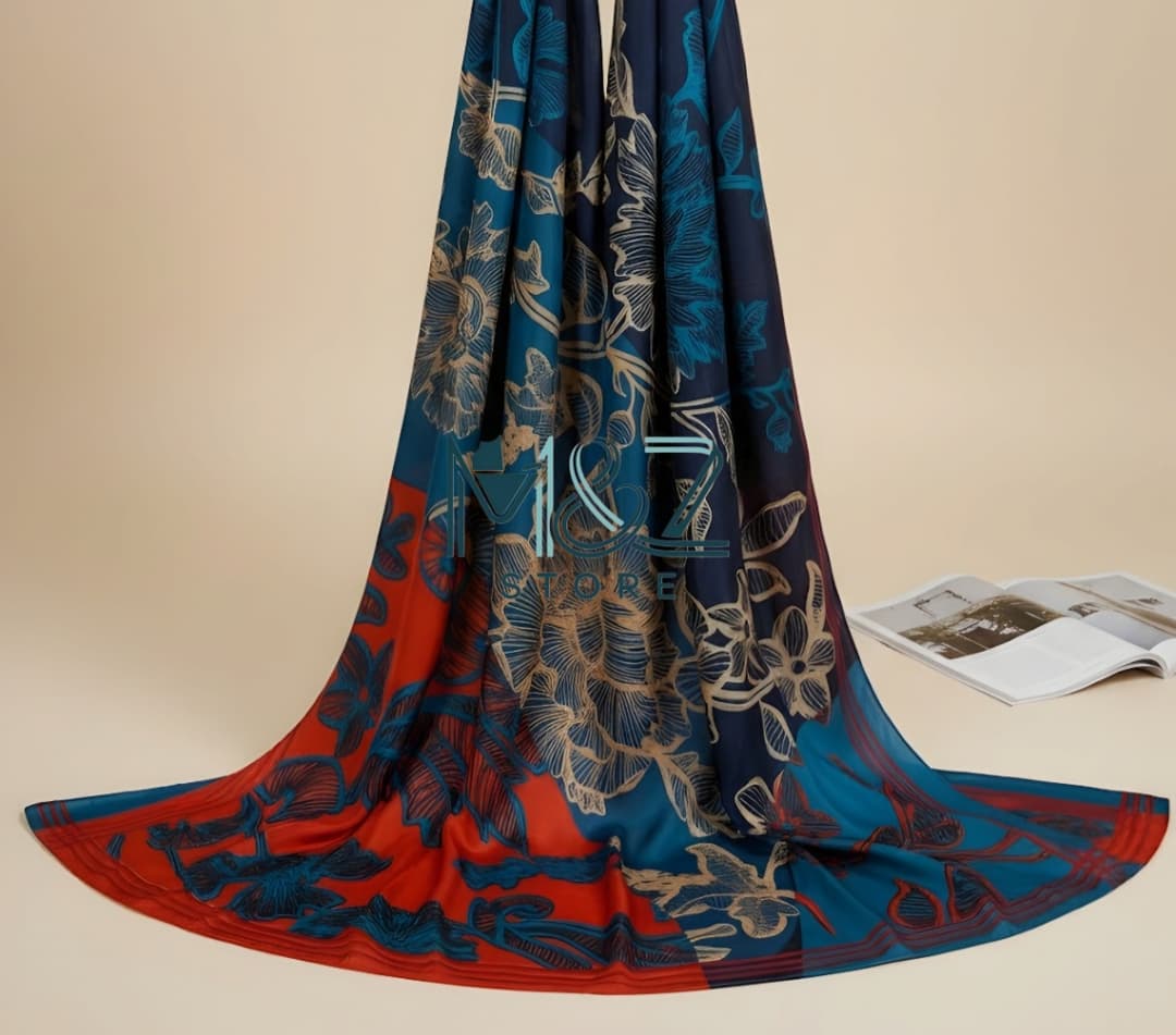  Premium Silk Printed Hijab Stoller Soft, Lightweight & Everyday Casual Wear 3