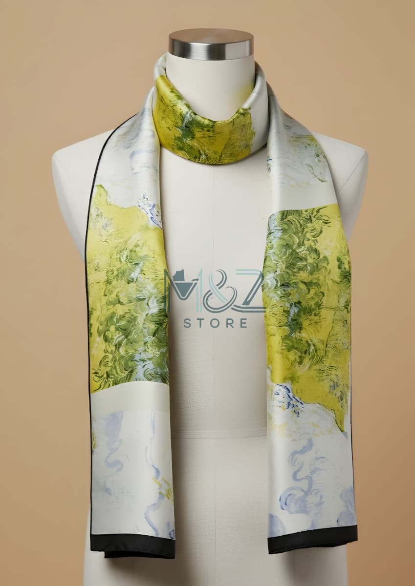  Premium Silk Printed Hijab Stoller Soft, Lightweight & Everyday Casual Wear 10