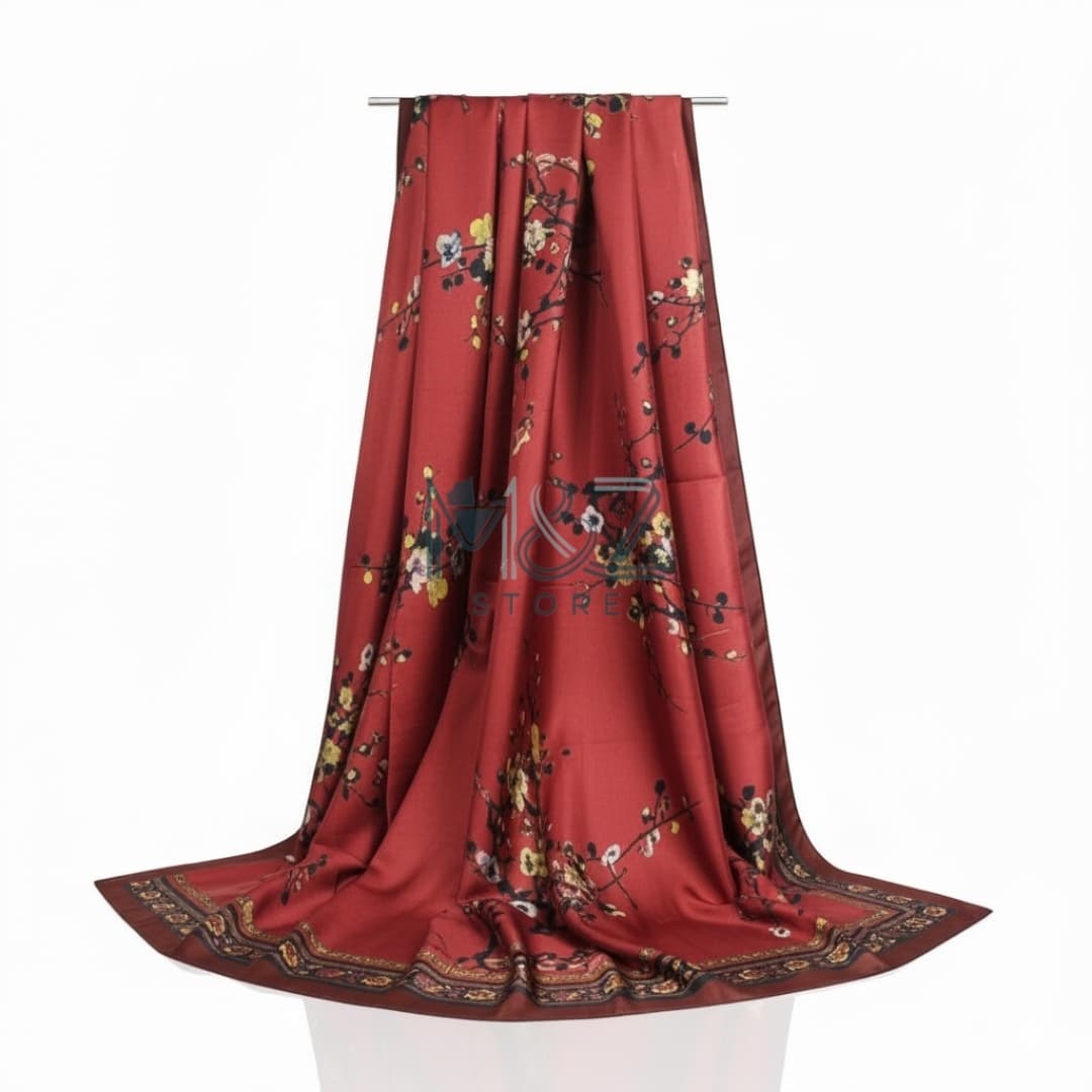  Premium Silk Printed Hijab Stoller Soft, Lightweight & Everyday Casual Wear 13