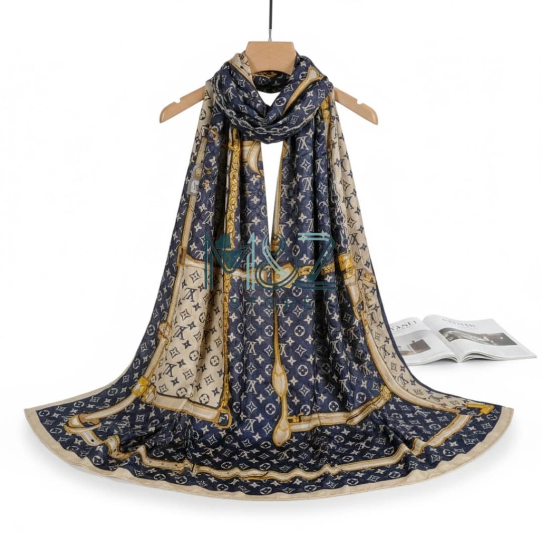  Premium Silk Printed Hijab Stoller Soft, Lightweight & Everyday Casual Wear 7