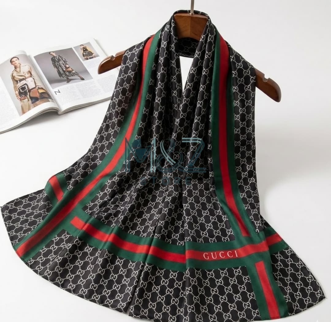  Premium Silk Printed Hijab Stoller Soft, Lightweight & Everyday Casual Wear 9