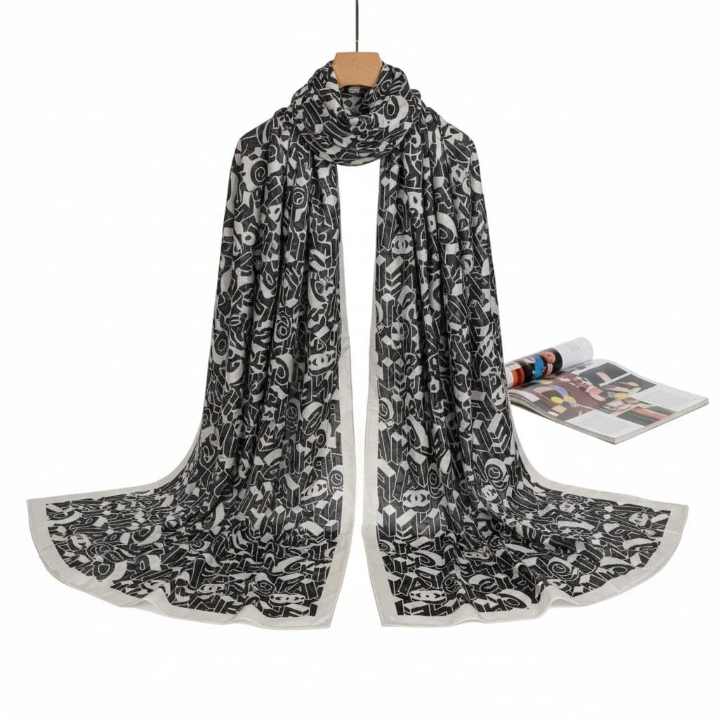  Premium Silk Printed Hijab Stoller Soft, Lightweight & Everyday Casual Wear 23