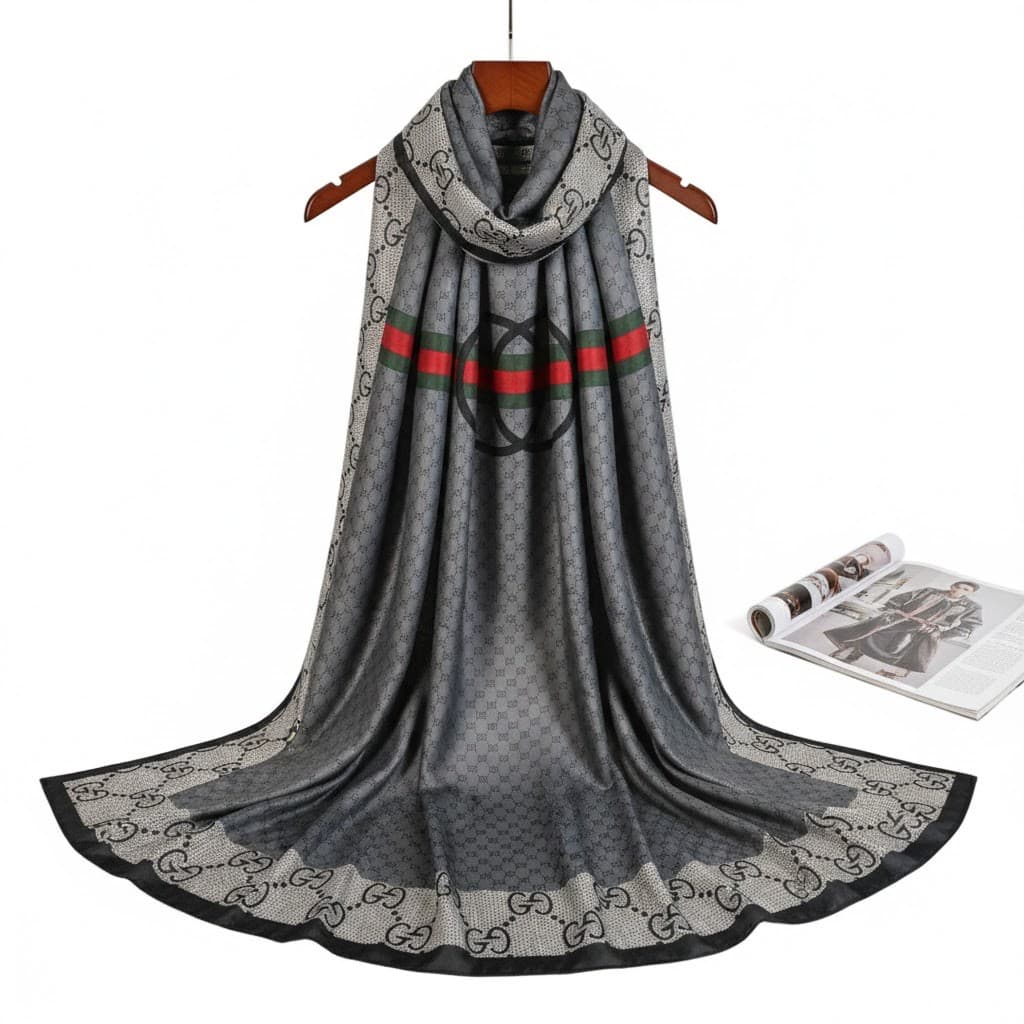  Premium Silk Printed Hijab Stoller Soft, Lightweight & Everyday Casual Wear 24