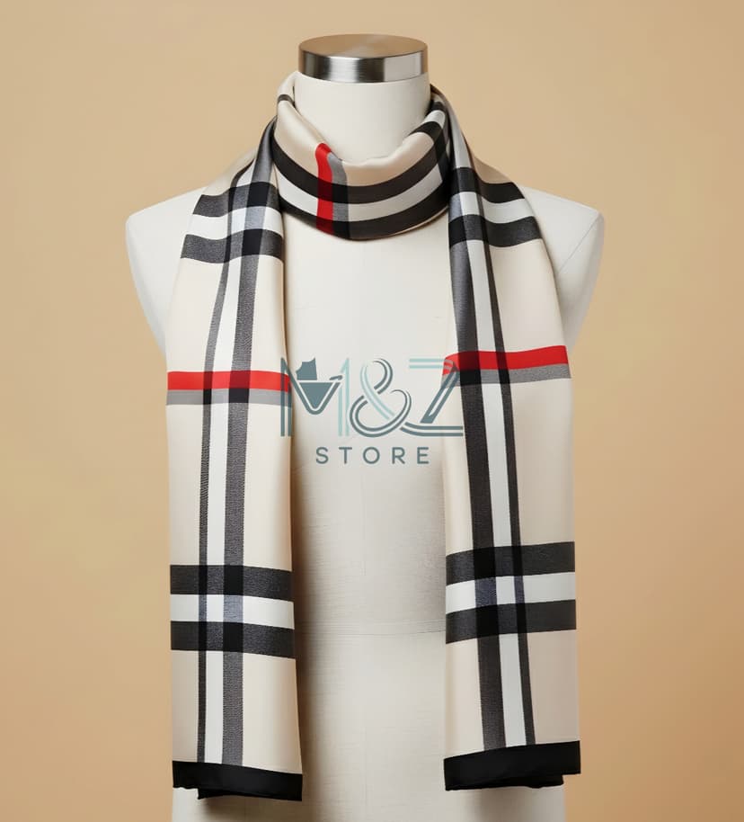 Premium Silk Printed Hijab Stoller Soft, Lightweight & Everyday Casual Wear 11