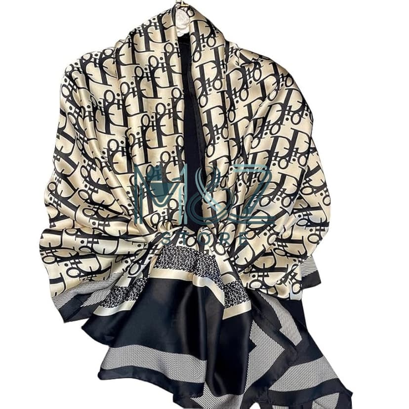 Premium Silk Printed Hijab Stoller Soft, Lightweight & Everyday Casual Wear 23