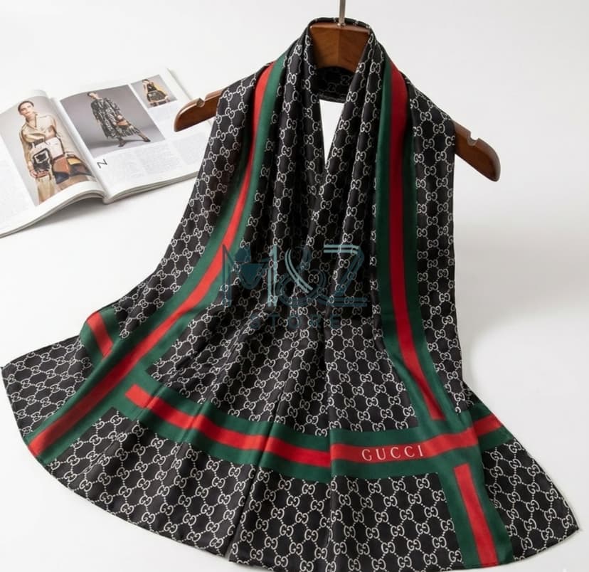 Premium Silk Printed Hijab Stoller Soft, Lightweight & Everyday Casual Wear 9